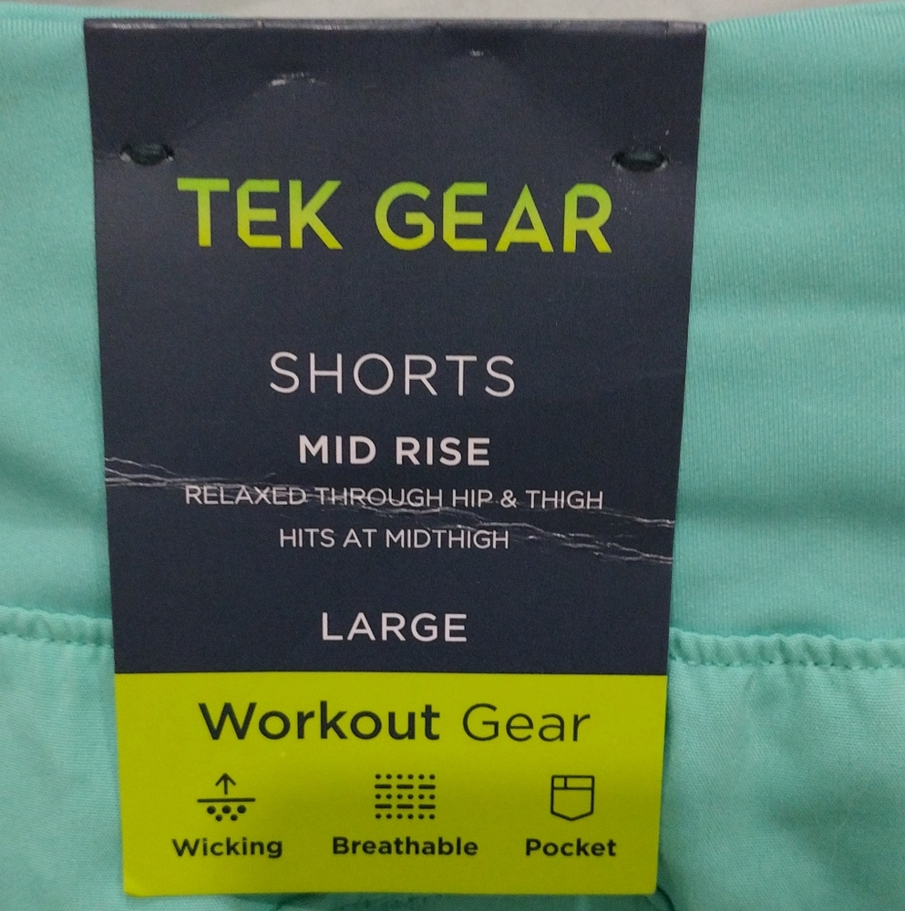 Tek Gear Mint Green Workout Shorts